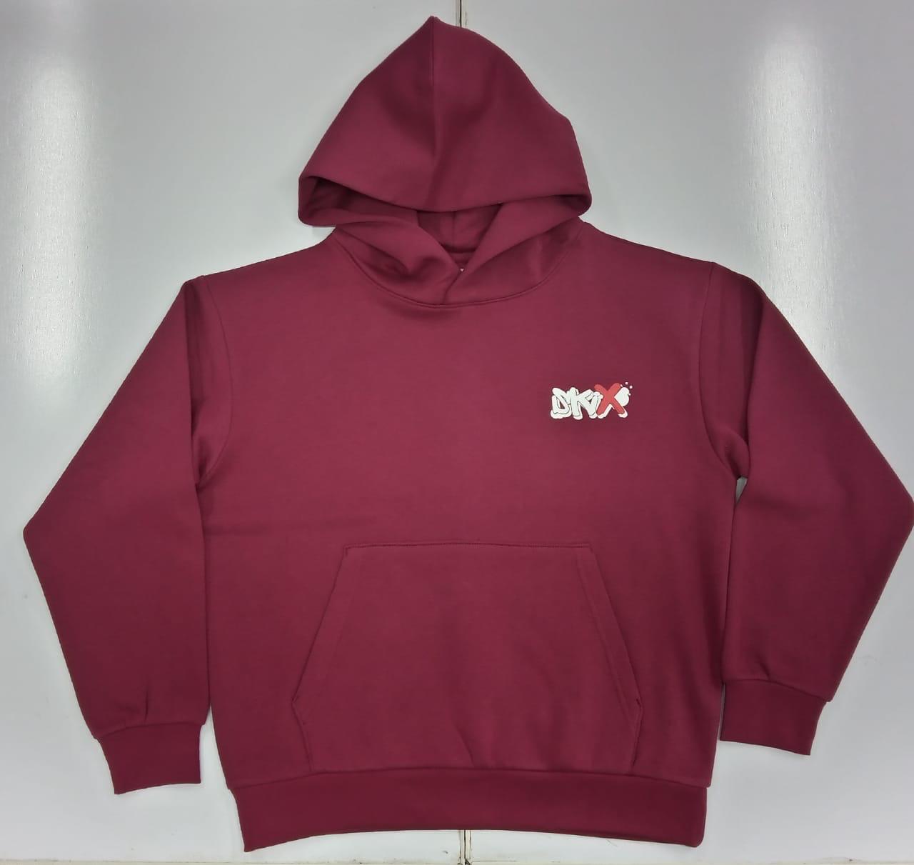 Skix Hoodie - Burgundy