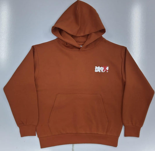 Skix Hoodie - Brown