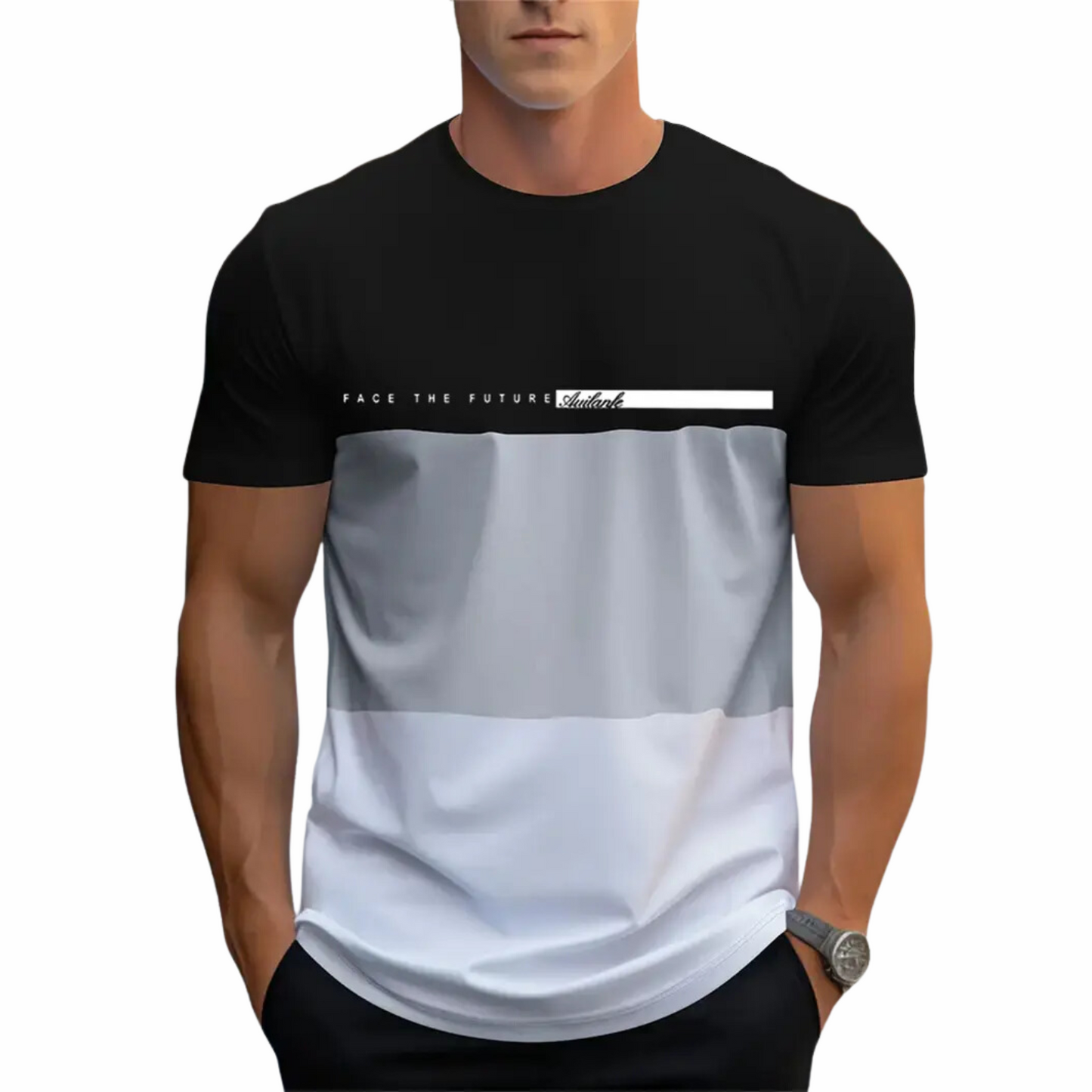 Vintage Style Men's T-Shirt-Grey
